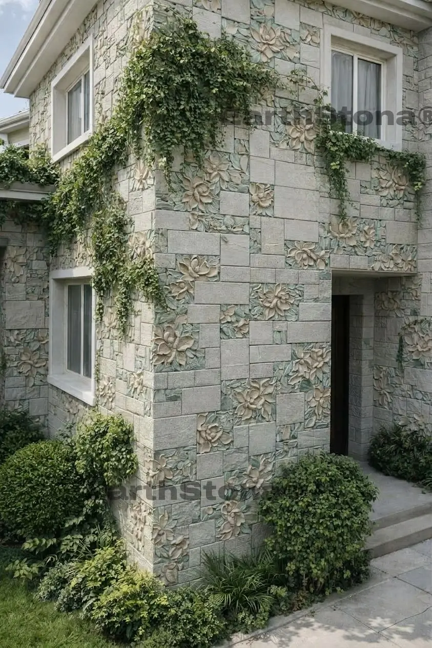 Earthstona Magnolia Heritage 3D Natural Stone Wall Cladding